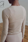 BASERANGE Cotton Long Sleeve SEODLS Beige